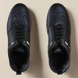 Men's Black Casual Sneakers