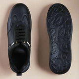 Men's Black Casual Sneakers