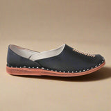 Leather Black Jutis For Men