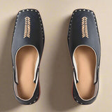 Leather Black Jutis For Men