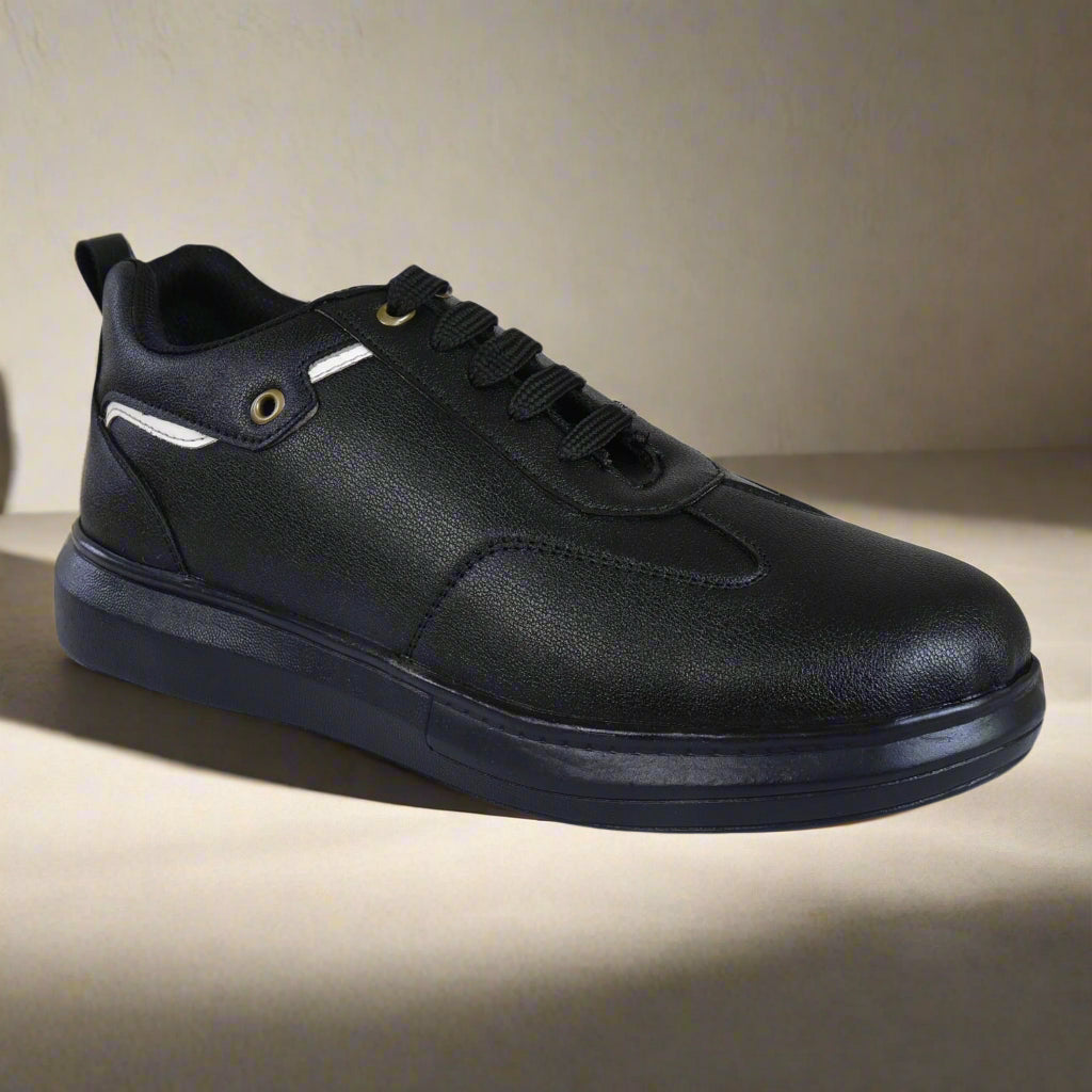 Men's Black Casual Sneakers