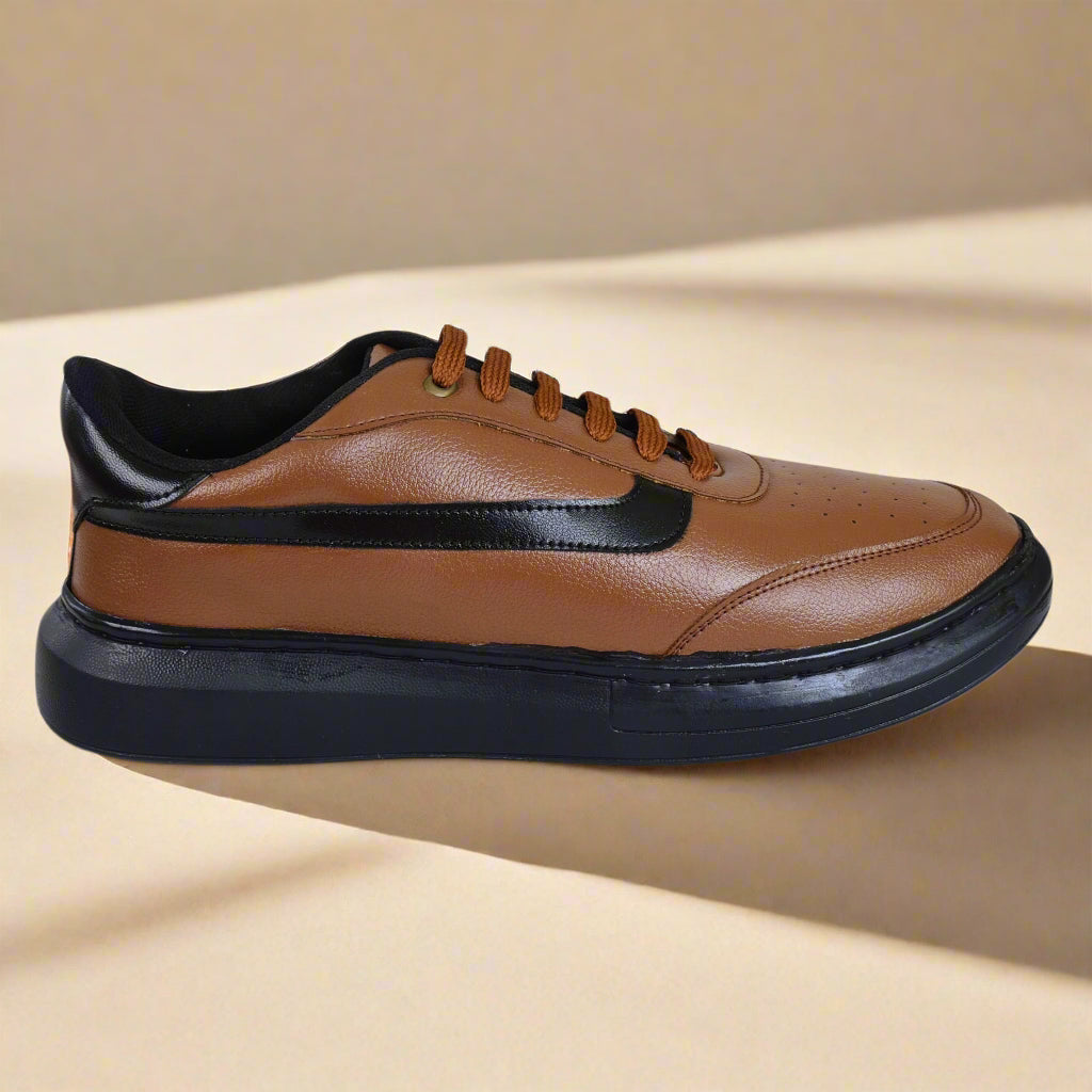 Men's Brown Casual Sneakers
