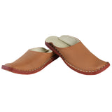 Leather Tan Jutis For Men