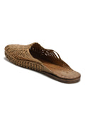 Kolapuri Centre Leather Tan Kolhapuri Sandals