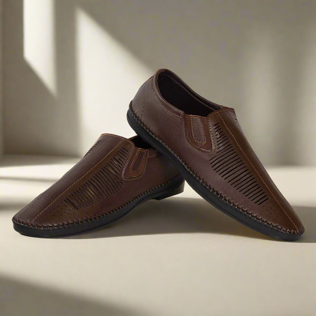 Designer Brown Jutis For Men