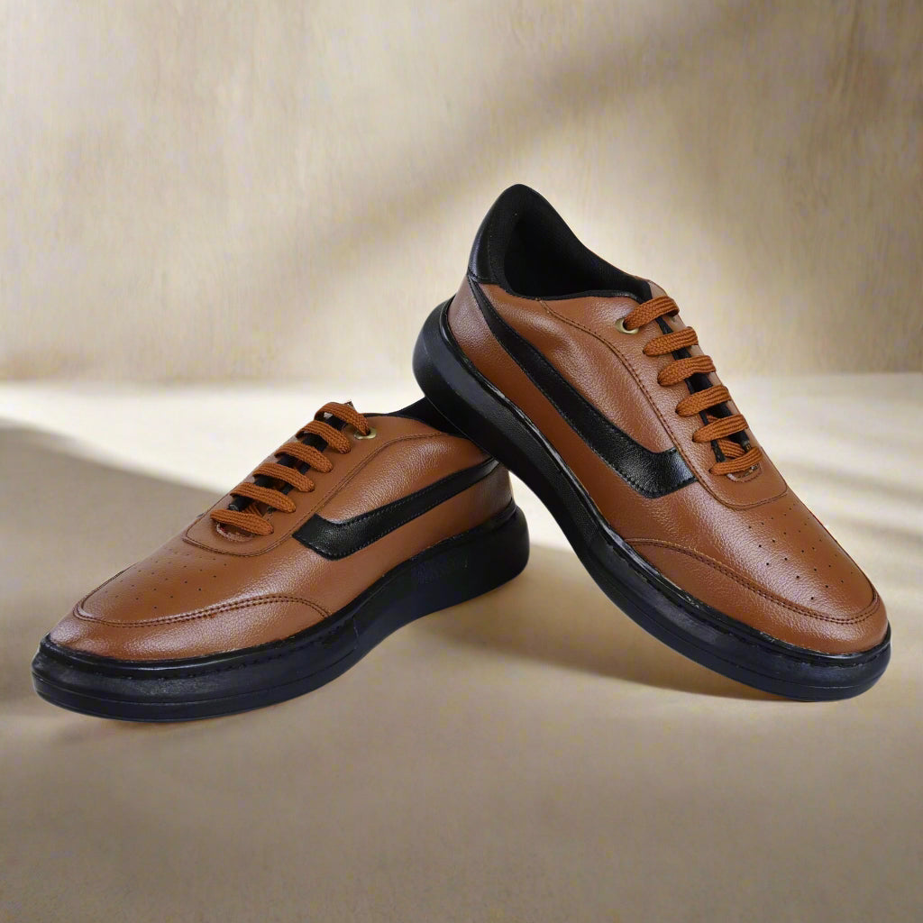 Men's Brown Casual Sneakers