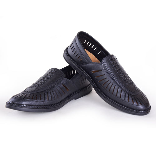 Designer Black Jutis For Men