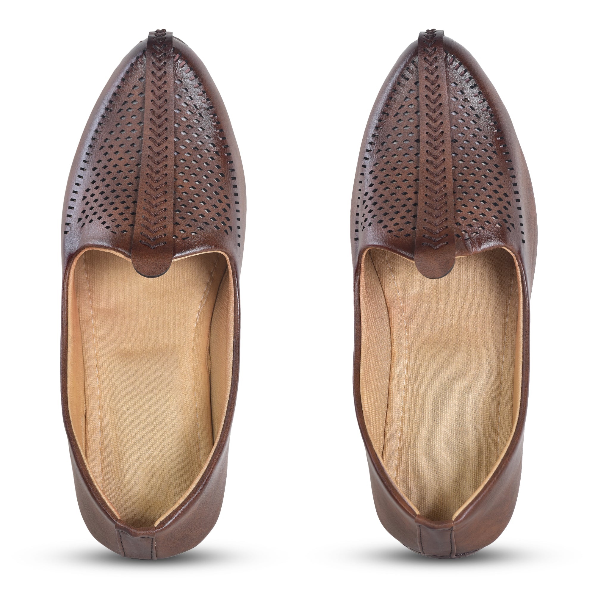 Designer Brown Jutis For Men