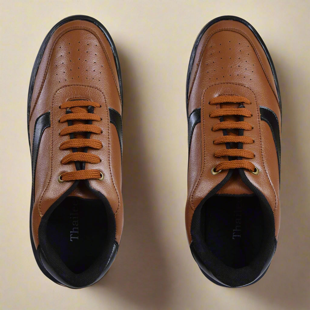 Men's Brown Casual Sneakers