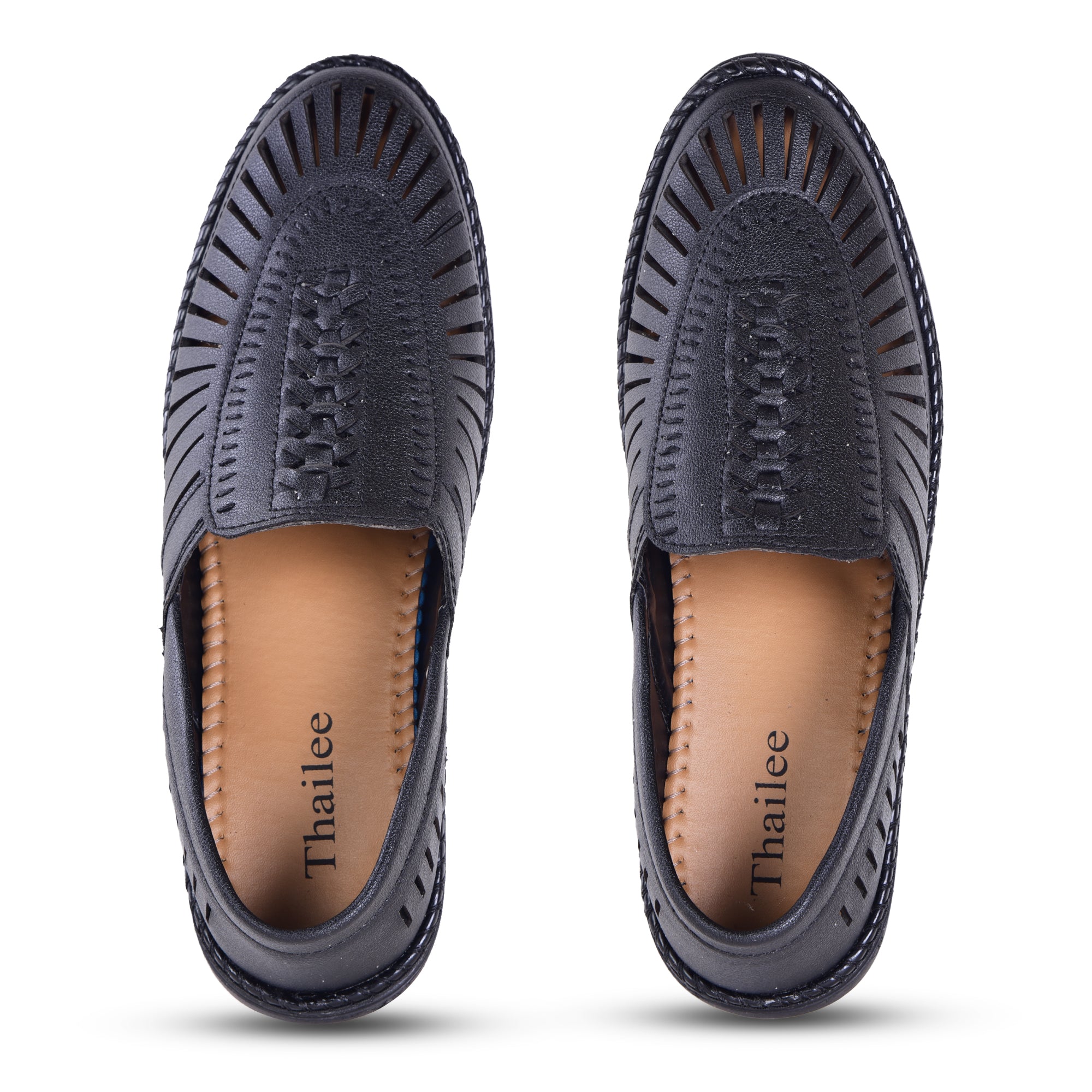 Designer Black Jutis For Men