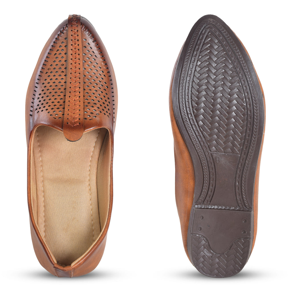 Designer Tan Jutis For Men