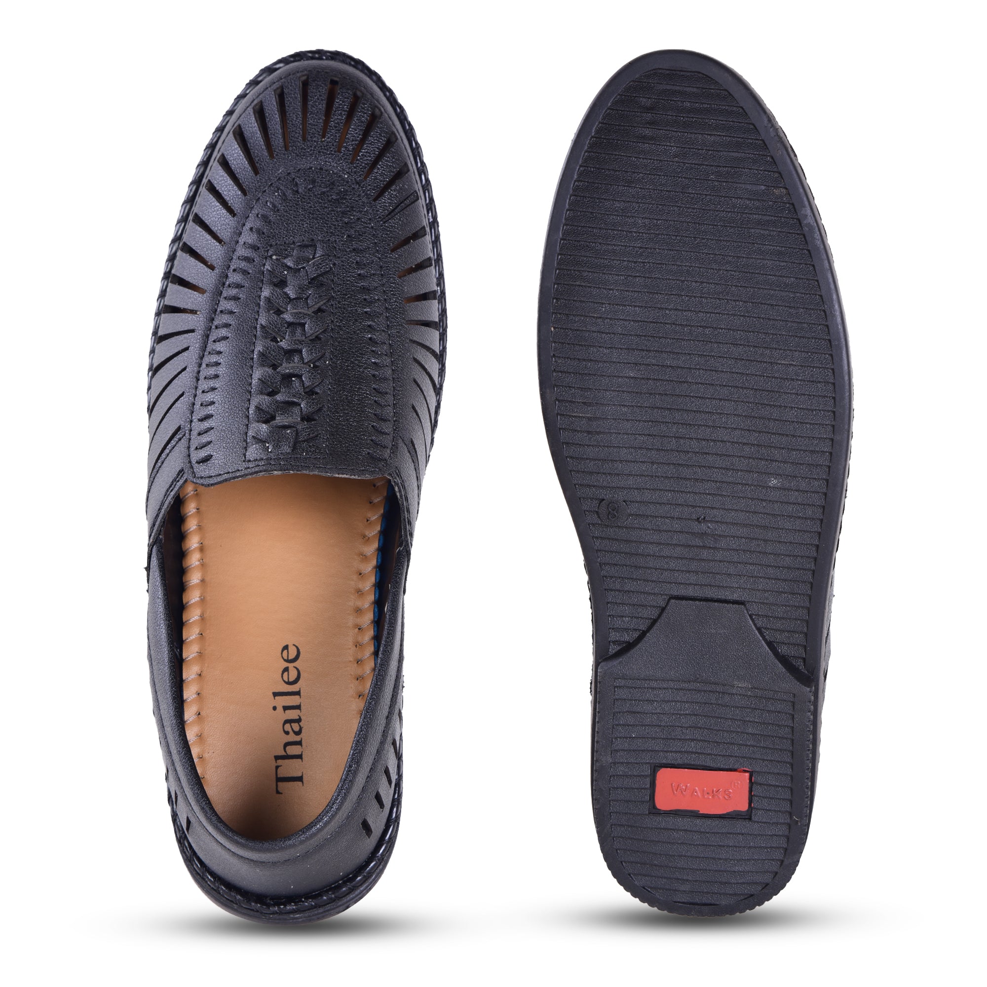 Designer Black Jutis For Men