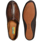 Handcrafted Brown Leather Loafers for Men
