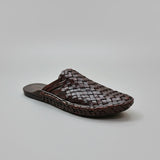 Kolapuri Centre Leather Brown Kolhapuri Sandals