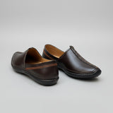 Handcrafted Brown Leather Loafers for Men