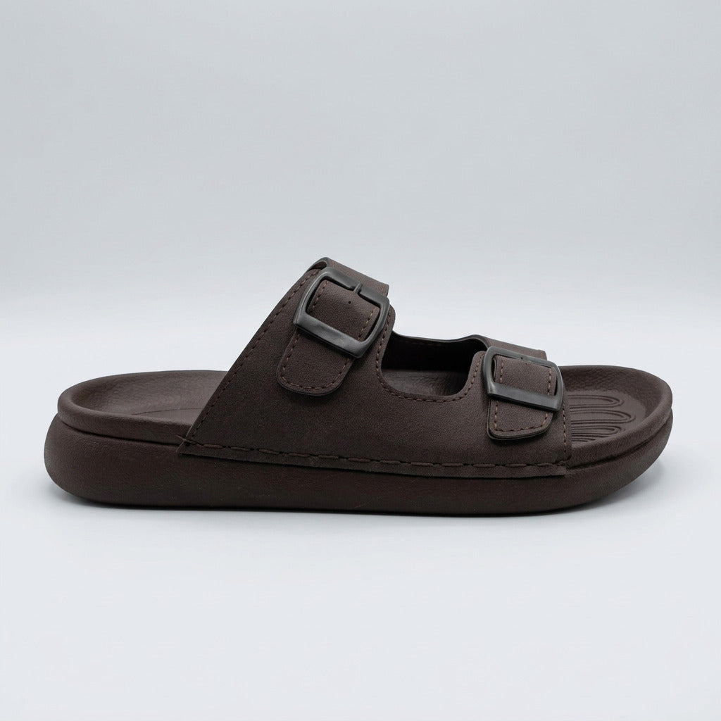 Brown Comfort Sandals For Men