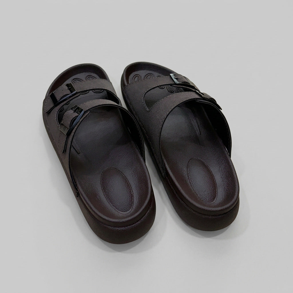 Brown Comfort Sandals For Men