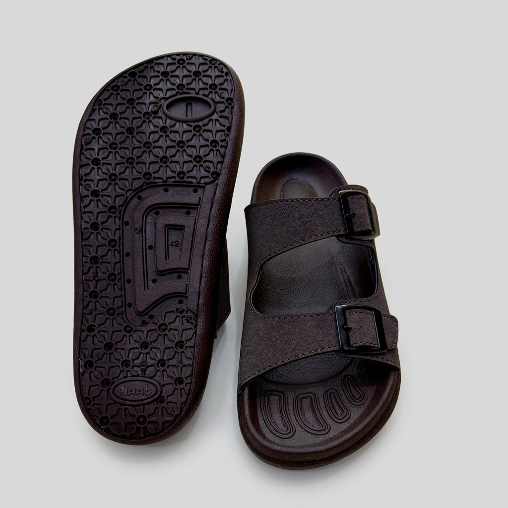Brown Comfort Sandals For Men