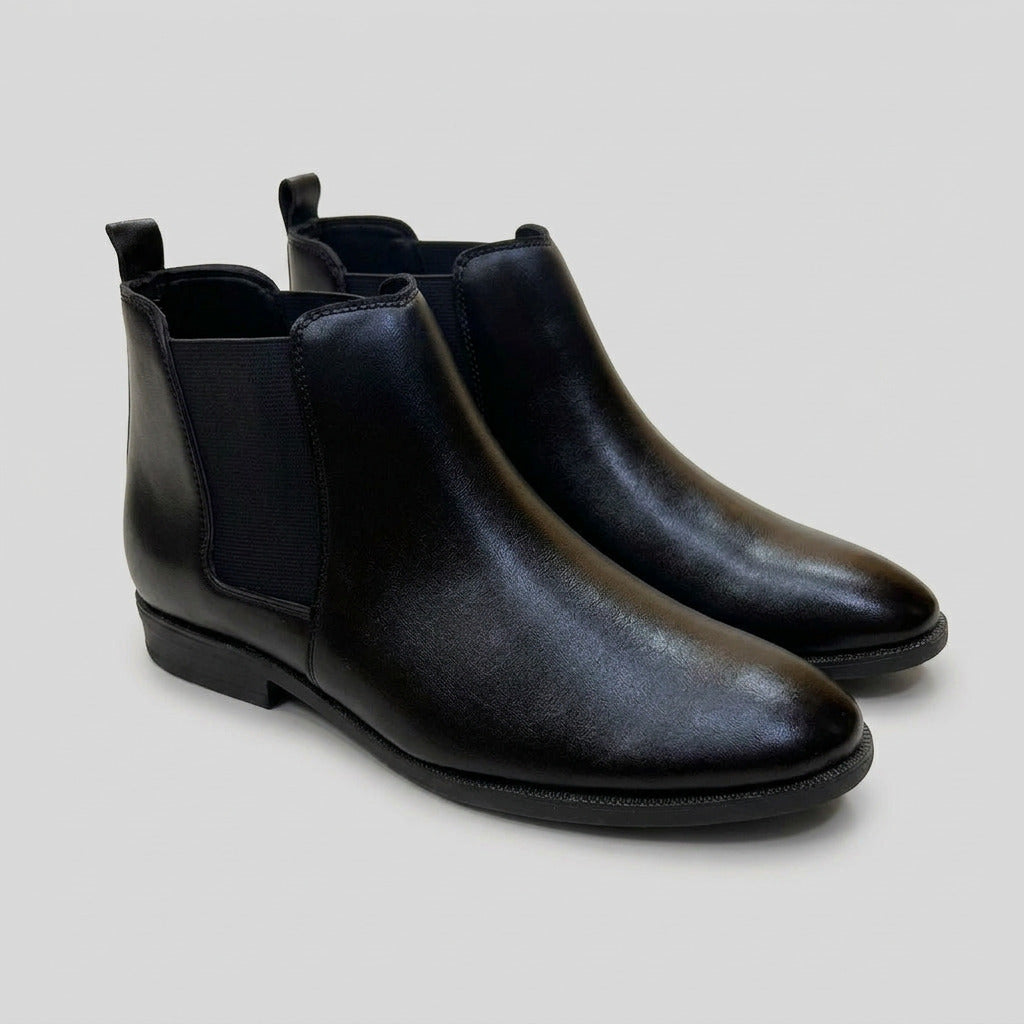 Men's Classic Black Chelsea Boots | Stylish Ankle Boots