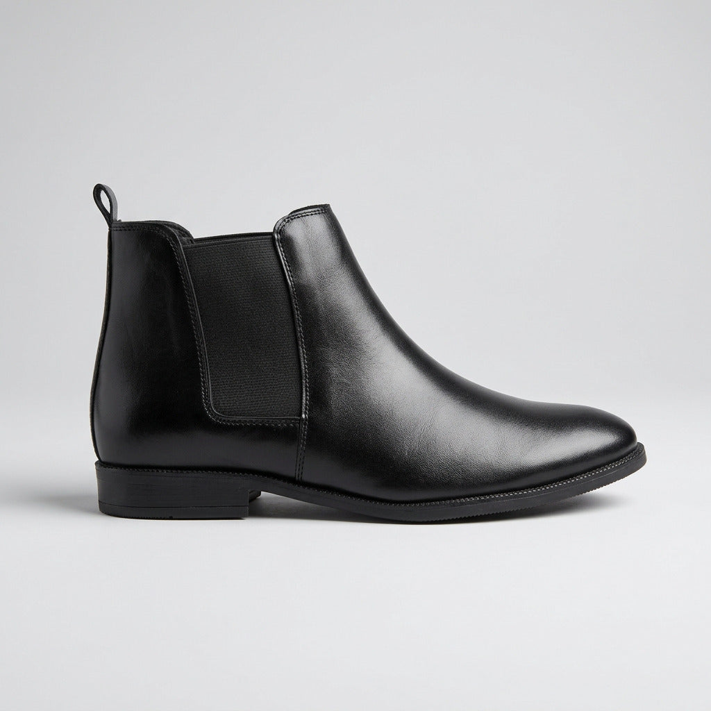 Men's Classic Black Chelsea Boots | Stylish Ankle Boots