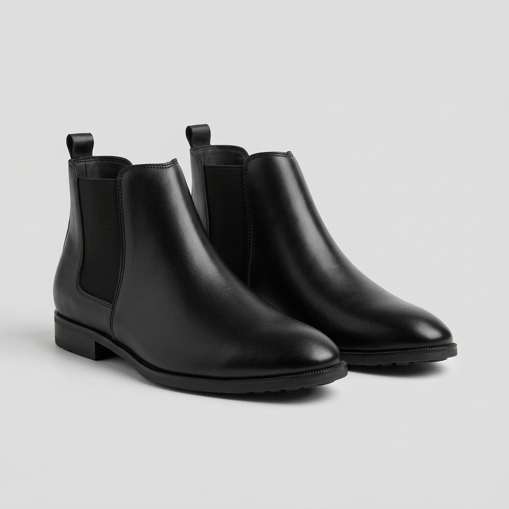 Men's Classic Black Chelsea Boots | Stylish Ankle Boots
