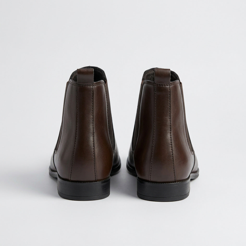 Men's Classic Brown Chelsea Boots | Stylish Ankle Boots