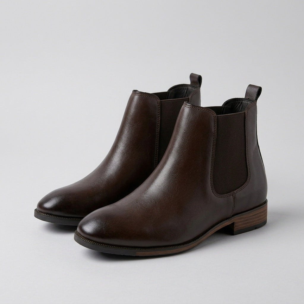 Men's Classic Brown Chelsea Boots | Stylish Ankle Boots