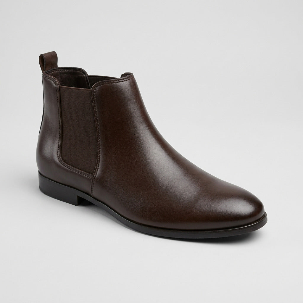 Men's Classic Brown Chelsea Boots | Stylish Ankle Boots