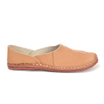 Leather Tan Jutis For Men