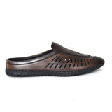 Kolapuri Centre Brown Jutis For Men