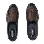 Kolapuri Centre Brown Jutis For Men