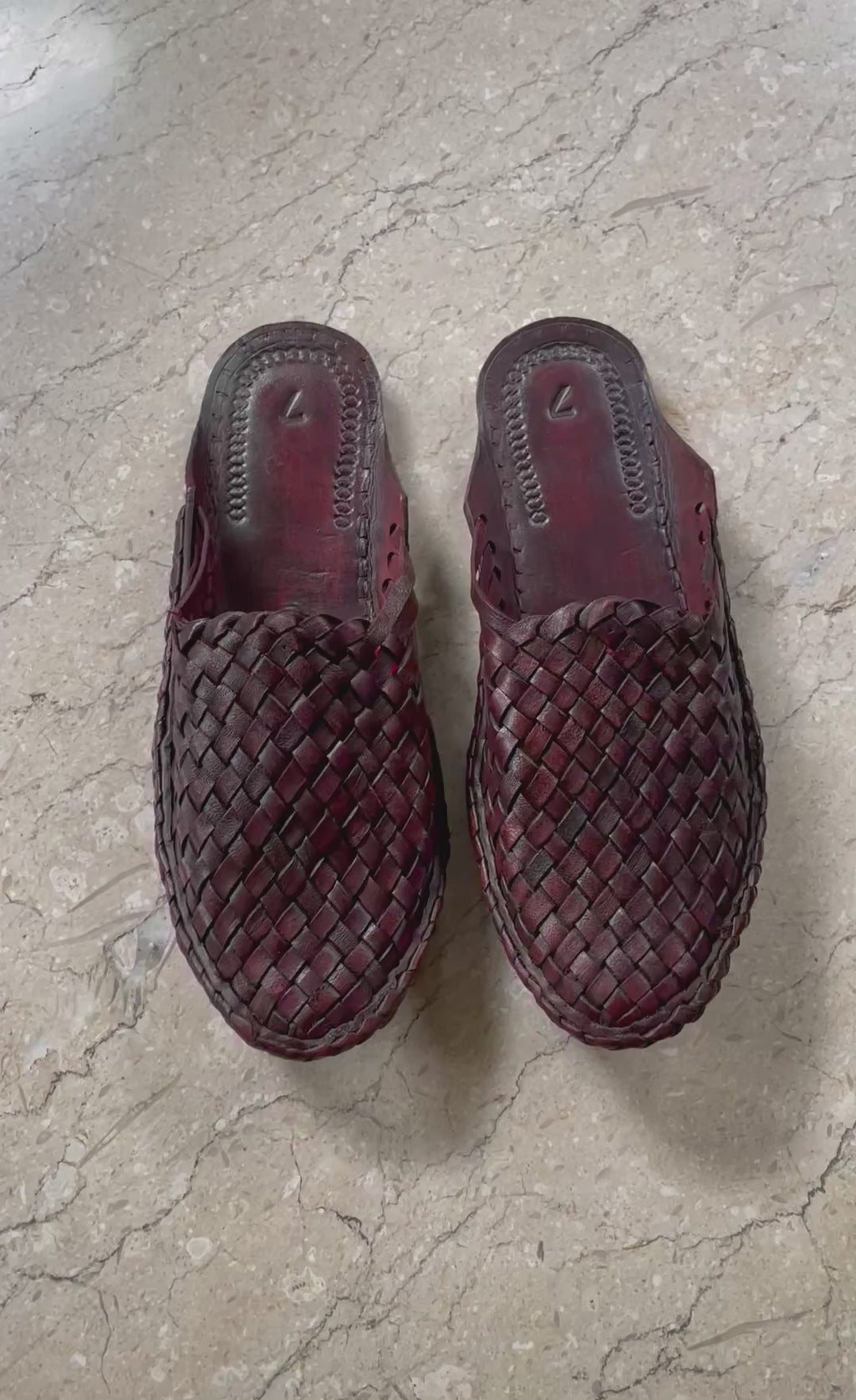 Kolapuri Centre Leather Brown Kolhapuri Sandals