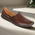 Kolapuri Centre Men's Ethnic Brown Jutis