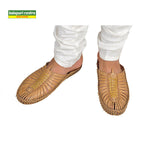 Pure Leather Tan Kolhapuri Sandals