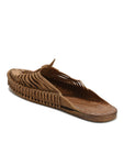 Pure Leather Tan Kolhapuri Sandals