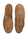 Pure Leather Tan Kolhapuri Sandals