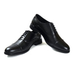 Men's Designer Black Lace Up Shoes