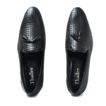 Men's Designer Black Party Wear Shoes