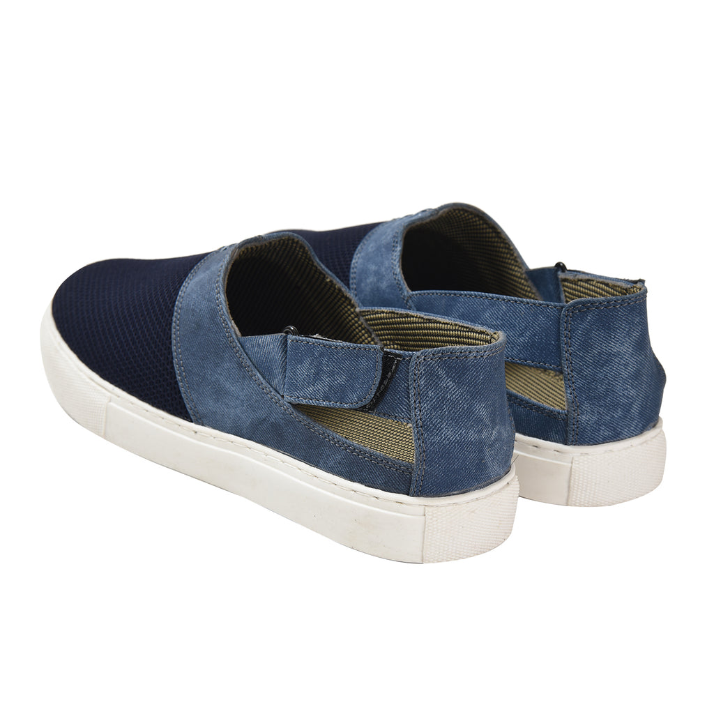 Men's Blue Canvas Casual Shoes