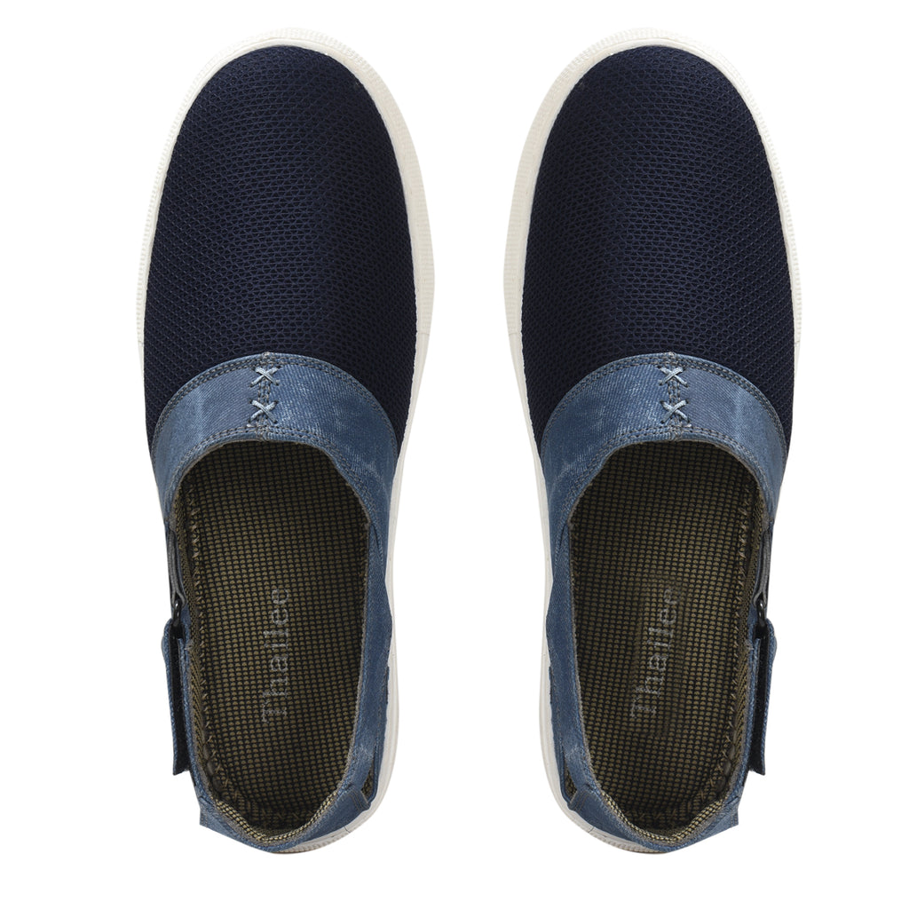 Men's Blue Canvas Casual Shoes