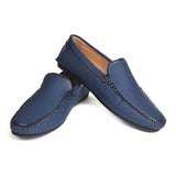 Kolapuri Centre Men's Blue Loafer Shoes