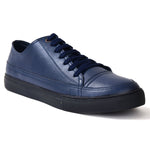 Kolapuri Centre Men's Blue Canvas Casual Shoes