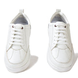 Kolapuri Centre Men's White Canvas Casual Shoes