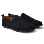 Men's Suede Black Jutis