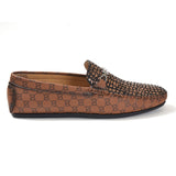 Kolapuri Centre Men's Brown Loafer Shoes