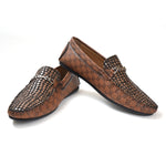 Kolapuri Centre Men's Brown Loafer Shoes