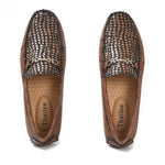 Kolapuri Centre Men's Brown Loafer Shoes